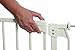 Dreambaby Chelsea Auto Close Security Gate in White Value Pack (Includes 2 Gates and 2 Extensions)