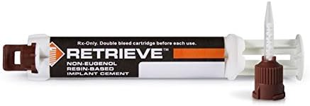 Parkell S250 Retrieve Implant Cement Kit with Dual-Chamber cartridge and Mixing Tips
