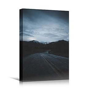 signwin Canvas Wall Art Gloomy Weather Bedroom Contemporary...