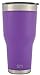 Simple Modern 30oz Cruiser Tumbler - Vacuum Insulated Double-Walled 18/8 Stainless Steel Hydro Travel Mug - Powder Coated Coffee Cup Flask - Lilac Purple