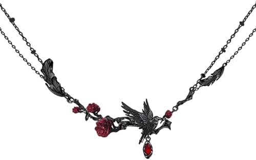 Amazon.com: Alchemy Witch Heart Necklace England Malevolent