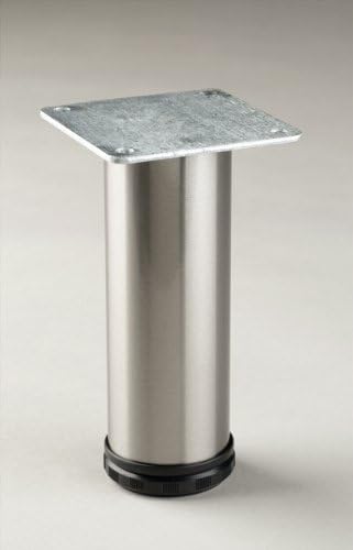 Pmi Como 6 To 7 Adjustable Cabinet Leg Brushed Steel by Como