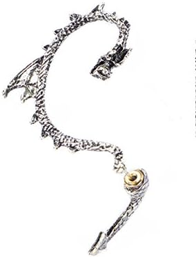 DGI MART The Dragon's Lure Stud Gothic Earring-Antique Brass Style