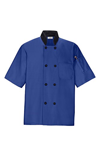 Men's Signature Short Sleeve Lightweight Chef Coat