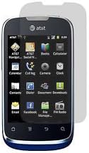 Fittbiz 2X Clear LCD Screen Protector Cover for At&amp;t Huawei Fusion