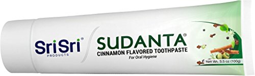 Sudanta 100g Herbal Fluoride-Free, Paraben-Free, Vegan, Natural Toothpaste with Ayurvedic Herbs