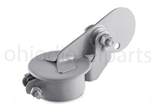 2-1/4 Inch Tractor Exhaust Silencer Weather Flap Rain Cap Muffler Cover 2.25