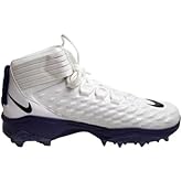 Nike Force Savage Pro 2 Shark Men's Football Cleats White Purple BV5448-103 Size 17