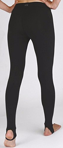 New 105 Skin Tights Compression Leggings Base Layer Black Running Pants Womens (XL) - Thumbnail 3