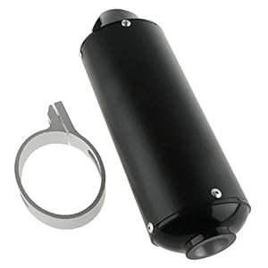 H HILABEE Universele uitlaatpijp voor motorfiets, 50 cc – 125 cc – 28 mm