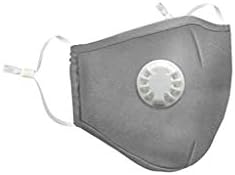 Dust Mask, Tuscome Mouth Mask Respirator for Outdoor Sports, Gardening, Travel, Craftsman Resist Dust, Germs, Allergies, PM2.5, Pollution, Ash (Grey)