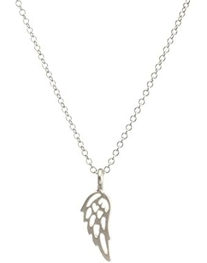 Sterling Silver Angel Love Open Angel Wing 16