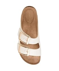 Madden Girl Women's Bodiee Slide Sandal, White