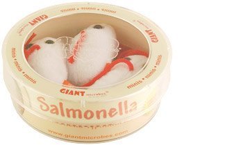 Giant Microbes Salmonella (Salmonella typhimurium) Petri Dish
