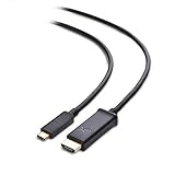 Cable Matters USB C to HDMI Cable (USB-C to HDMI Cable) Supporting 4K 60Hz in Black 6 Feet - Thunderbolt 3 Port Compatible for MacBook Pro, Dell XPS 13, 15, HP Spectre x360, Surface Book 2 and More