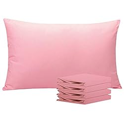 NTBAY 100% Brushed Microfiber Queen Pillowcases Set