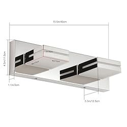 SineRise LED Modern Bathroom Vanity Light Fixtures