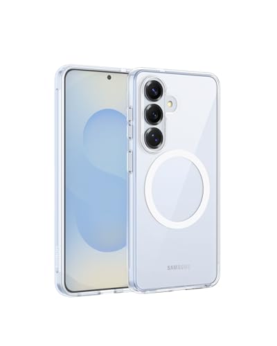 Belkin SheerForce Clear Magnetic Phone Case for Samsung Galaxy S26, 4M Drop Protection, Anti-Scratch, Anti-Yellowing Design, Shockproof Slim Design, Qi2 Wireless Charging Certified Protective Case