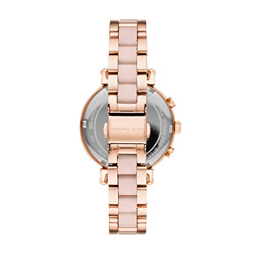Michael-Kors-Damen-Analog-Quarz-Uhr-mit-Edelstahl-Armband-MK6560
