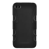 Seidio CSK3IPH4-BK DILEX Case for use with Apple iPhone 4/4S - Black