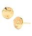 gorjana Gold Plated Small Chloe Stud Post Earrings