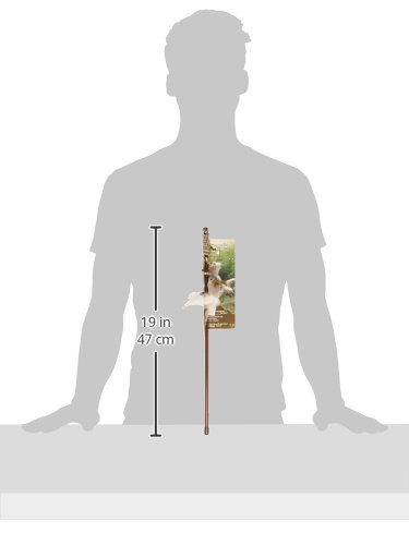 OurPets Play-N-Squeak Teathered & Feathered Play Wand Cat Toy