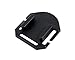 Shopready Tactical MOLLE Webbing Adapter Flat Aluminum Mount Quick Release Base for GoPro Hero 1, Hero 2, Hero 3, Hero 3+, Hero 3 Plus, Hero 4 Camera - Black
