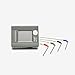 WiFi BBQ Thermometer iPhone, iOS and Android APP Smart Touchscreen Display 4 Single Sensor Probes + 2 Dual Sensor Probes That Read Meat and Ambient in 1 Probe