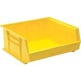 Edsal PB8505Y High Density Stackable Plastic Bin, 16