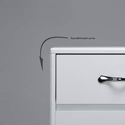 Rasoo Unique Design Kitchen Storage Sideboard, Cabinet for Home Cupboard Buffet Storage Cabinet Kitchen Room,Grey Color
