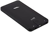 AmazonBasics - Cargador de batería externo portátil (10.000 mAh, 2 puertos USB), negro