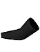 H2H SPORT Unisex Compression Fit Cooling Ribbing Arm Sleeves UV Protection Non-sewing BLACK (KMMM04)