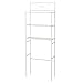 Zenna Home Over The Toilet Storage, Metal Bathroom Storage Organizer with 3 Shelves, Easy Assembly Bathroom Space Saver that Fits Above Toilet, White