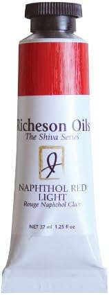Jack Richeson Artist Oil Colors, 37ml, Napthol Red Light