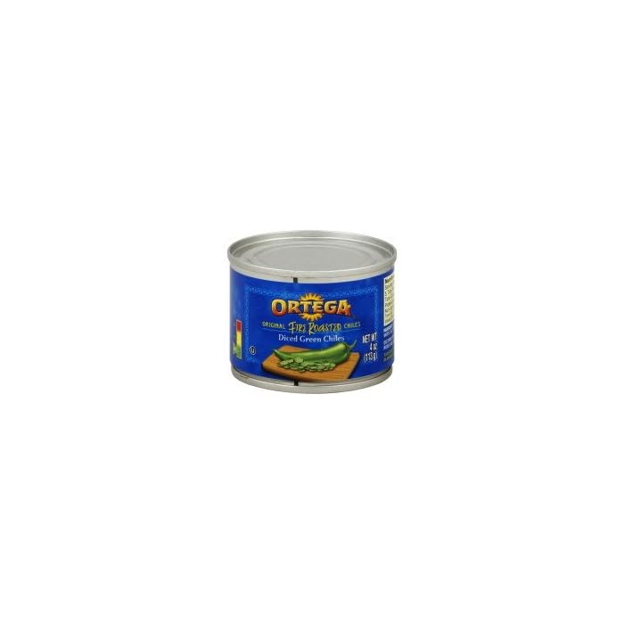 Buy Ortega, Canned Green Chiles, Diced Fire Roasted Green, 4oz Can