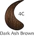EcoColors Haircolor Dark Ash Brown - 4C/(2 oz color 2 oz developer)
