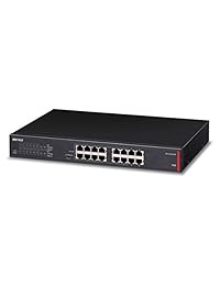 Buffalo Desktop Gigabit Ethernet PoE de alta potencia Switch verde