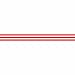 Teacher Created Resources 5489 Red and White Stripes Straight Border Trim