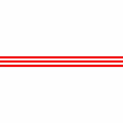 Teacher Created Resources 5489 Red and White Stripes Straight Border Trim