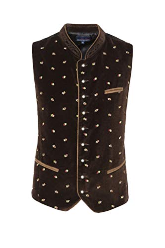 Stockerpoint Men's Weste Calzado Sleeveless Traditional Dress Waistcoat, Brown (Braun), 60 (Manufacturer Size: 60)