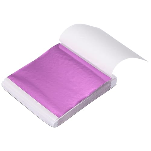 MECCANIXITY 200 Sheet Gold Leaf Sheets, 3.3