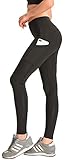 RUNNING GIRL Women Sexy Butt Lifting Yoga Pants with Pockets Push Up Leggings High Waist Workout Leggings for Running