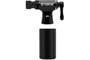 Thinvik CO2 Bike Tire inflator Pump-Compatible with Presta & Schrader Valve Insulated Sleeve. Portable Bicycle Tools CO2 Tire