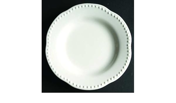 Amazon Com Pottery Barn Emma White Salad Plate Fine China
