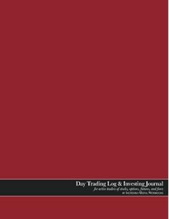 Forex Trading Journal A Black Book To Track And Manage Your Forex - 