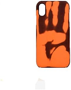 [HYPER URBAN] iPhone X Case [Color Changing] The Original Heat Reactive Protective Case (Orange)