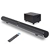 Barre de Son TV avec Subwoofer Soundbar Bluetooth 5.0, SoundBox TV Haut-Parleur Stéréo Speaker, 6 Haut-Parleurs et 2…