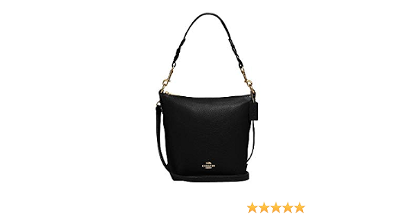 COACH Pebbled Leather Mini Abby Duffel 
