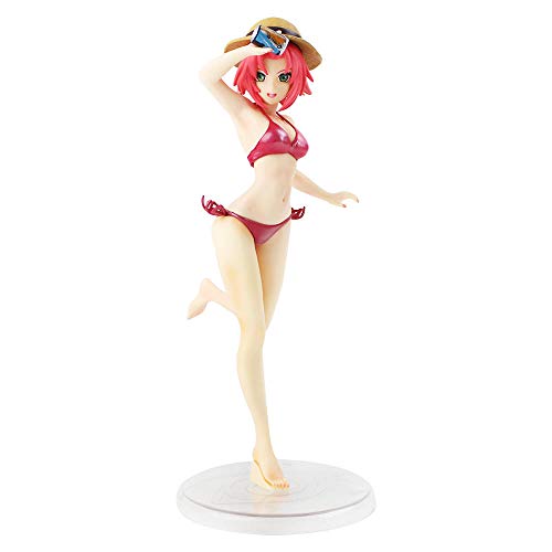 CXNY-20-cm-Naruto-Haruno-Sakura-Figura-de-accin-Traje-de-bao-Modelo-de-Juguete-Coleccionable