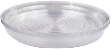 Curtis Wagner Round Clear Vinyl Plant Saucer (10, 16")